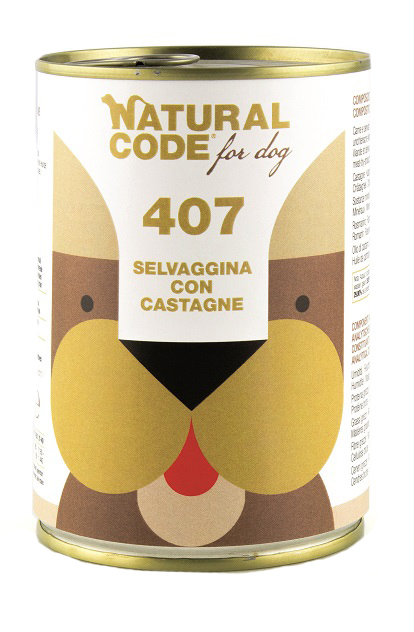 NC DOG 407 SELV/CASTAGNE 400G