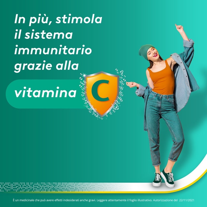 Aspirina C, contro sintomi di Raffreddore, Influenza e Febbre, 400 mg di Acido Acetilsalicilico + 240 mg di Vitamina C, antinfiammatorio e analgesico, Gusto Arancia, 10 Bustine Aspirina C, contro sintomi di Raffreddore, Influenza e Febbre, 400 mg di Acido Acetilsalicilico + 240 mg di Vitamina C, antinfiammatorio e analgesico, Gusto Arancia, 10 Bustine