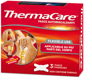 Thermacare Flexible Use Fasce autoriscaldanti e versatili 2 pezzi Thermacare Flexible Use Fasce autoriscaldanti e versatili 2 pezzi