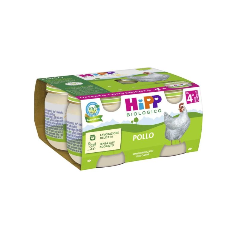 HIPP BIO OMOG POLLO 4X80G