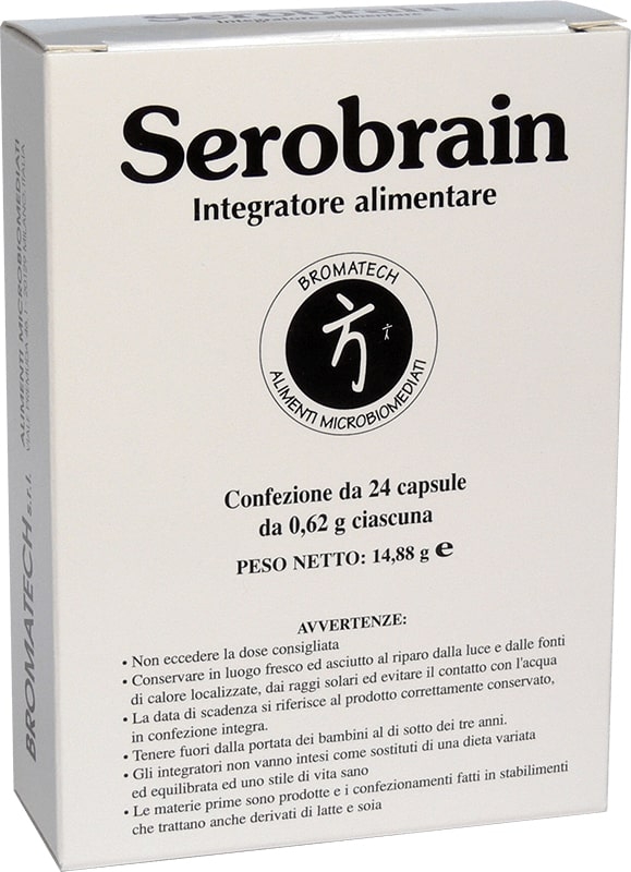 Serobrain - Integratore per la memoria e la concentrazione - 24 Capsule Serobrain - Integratore per la memoria e la concentrazione - 24 Capsule