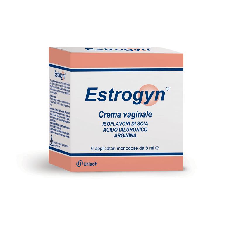 Estrogyn crema vaginale 6 applicatori monodose 8 ml Estrogyn crema vaginale 6 applicatori monodose 8 ml