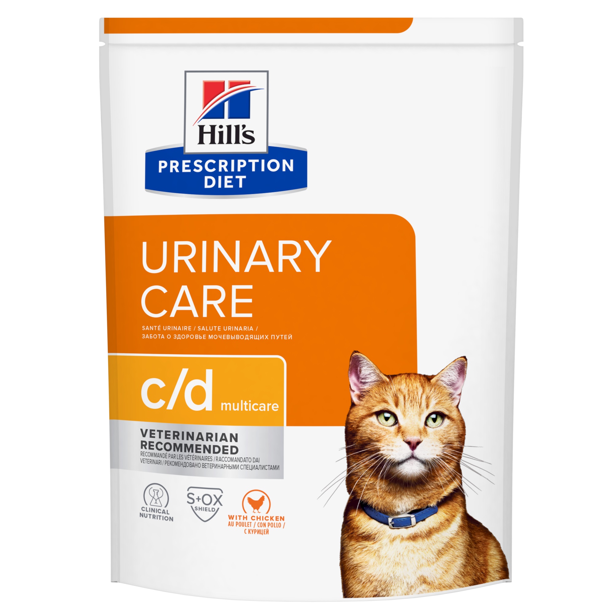 HILL'S GATTO DIET C/D URINARY CARE MULTICARE POLLO 1,5KG