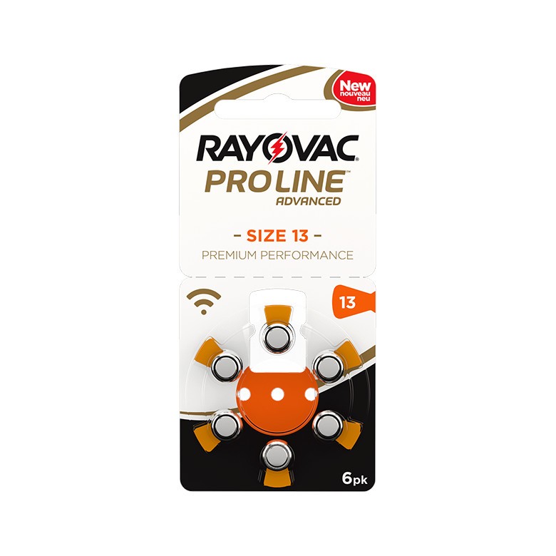 Rayovac Extra Digital Air PR48 13 6 pezzi BATTERIE ricambio DIGITAL AIR 3D Rayovac Extra Digital Air PR48 13 6 pezzi BATTERIE ricambio DIGITAL AIR 3D