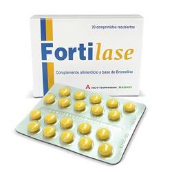 Fortilase - Integratore antinfiammatorio con Bromelina - 20 Compresse Fortilase - Integratore antinfiammatorio con Bromelina - 20 Compresse
