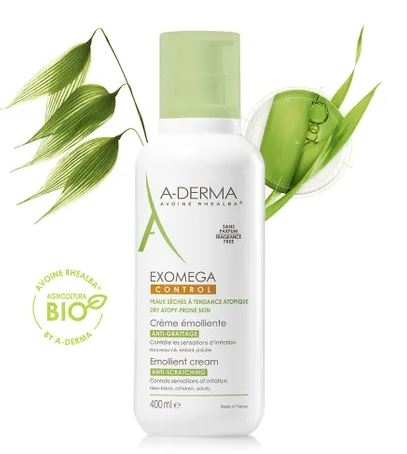 A-DERMA EXOMEGA CONTROL Crema Emolliente Anti Grattage 400mL