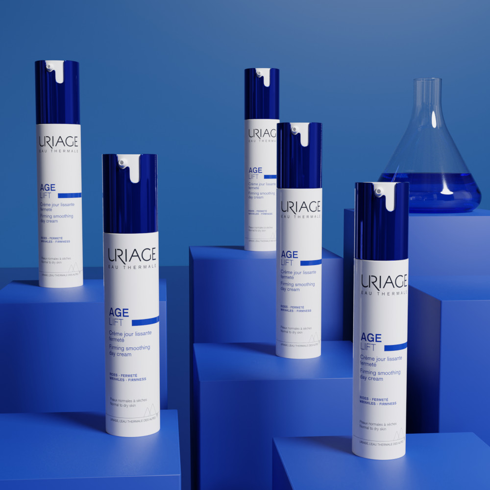URIAGE AGE LIFT Crema antietà rassodante, elasticizzante e antirughe con RETINOLO, ACIDO IALURONICO E BURRO DI KARITÈ per Pelle da normale a secca, anche sensibile - 40ml