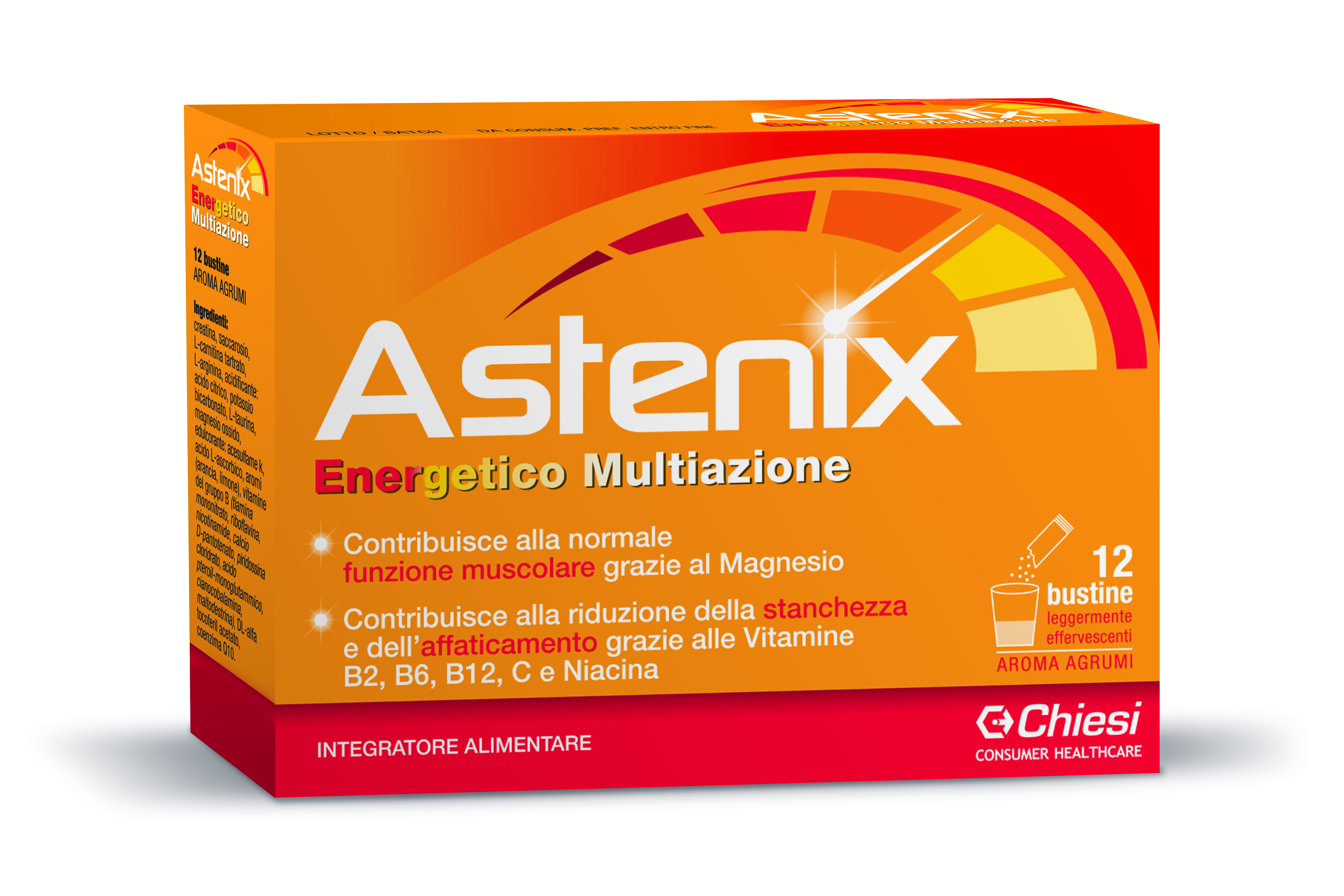 Astenix 12 Bustine - Integratore Energetico Multiazione