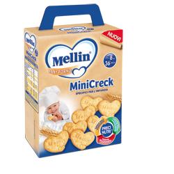 Mellin MiniCreck Merende E Biscotti 180 g Mellin MiniCreck Merende E Biscotti 180 g