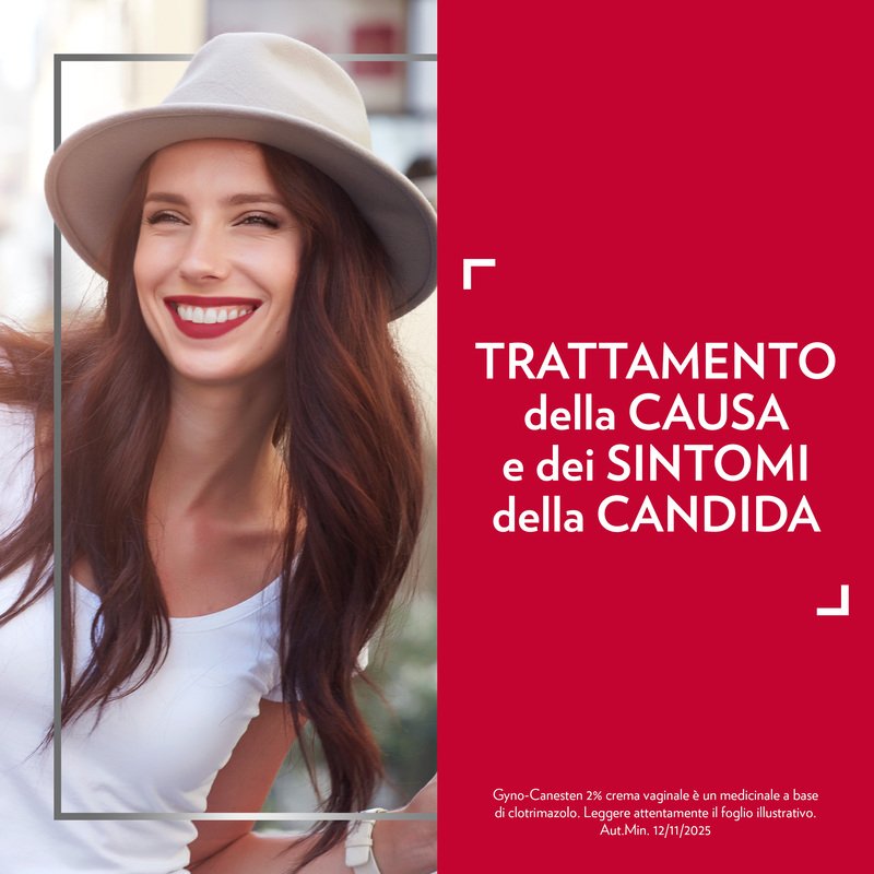 Gyno-Canesten Crema, Trattamento Sintomi della Candida, contro Prurito intimo, Bruciore intimo e Perdite, Clotrimazolo 2% 30g