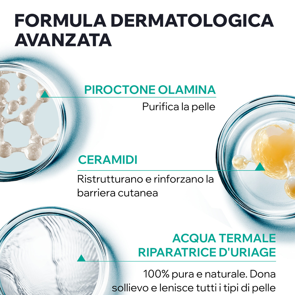 Uriage - Hyséac Hydra - Crema Detergente Purificante Viso E Corpo 150 ml