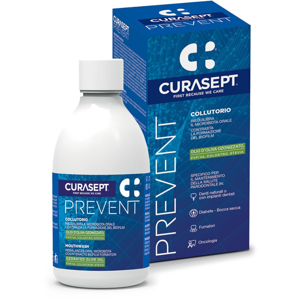 Curasept Collutorio Prevent 300 ml Curasept Collutorio Prevent 300 ml