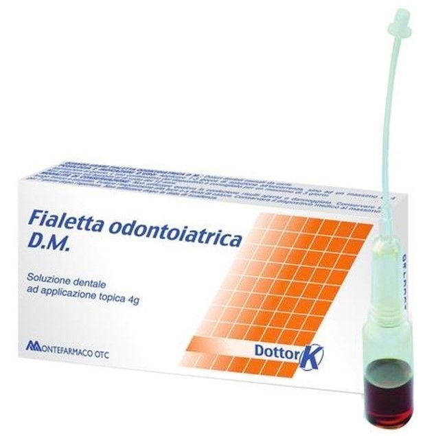 Dottor K Fialetta Odontoiatrica D.M. Soluzione Dentale 4g Dottor K Fialetta Odontoiatrica D.M. Soluzione Dentale 4g