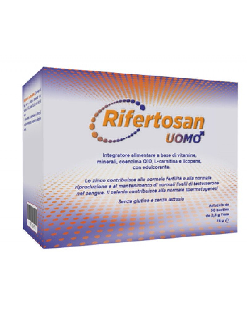 Rifertosan Uomo - Integratore per la fertilità maschile - 30 bustine Rifertosan Uomo - Integratore per la fertilità maschile - 30 bustine