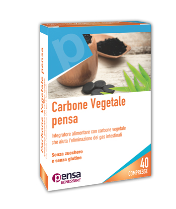 Pensa Carbone Vegetale benessere intestinale 40 compresse