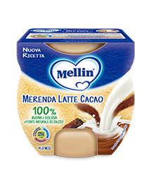 Mellin Merenda Latte e Cacao 2 x 100 g Mellin Merenda Latte e Cacao 2 x 100 g