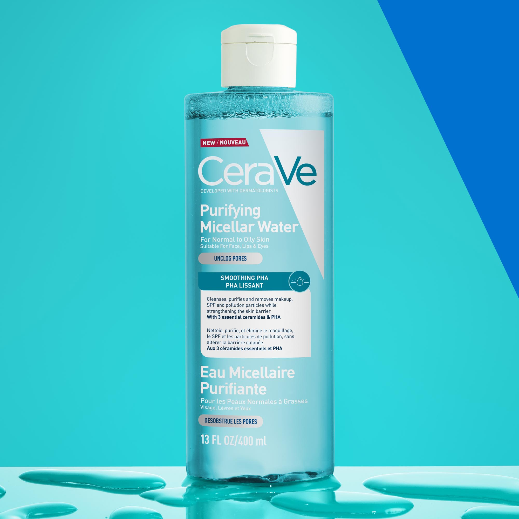 CeraVe - Acqua Micellare Purificante Per Pelli Normali A Grasse 400 ml