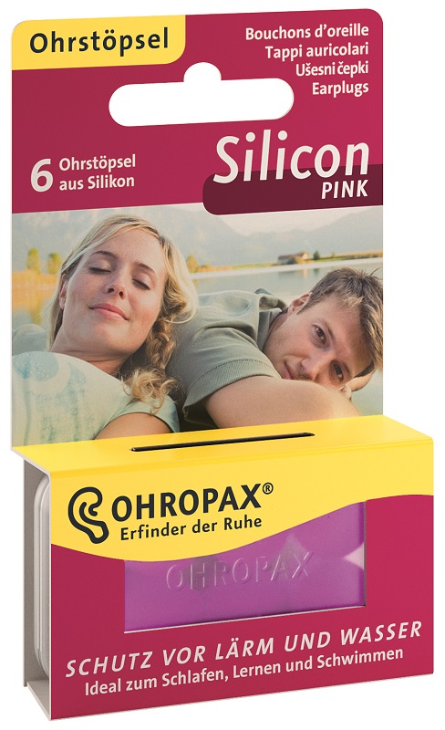OHROPAX SILICON PINK TAPPI 6PZ
