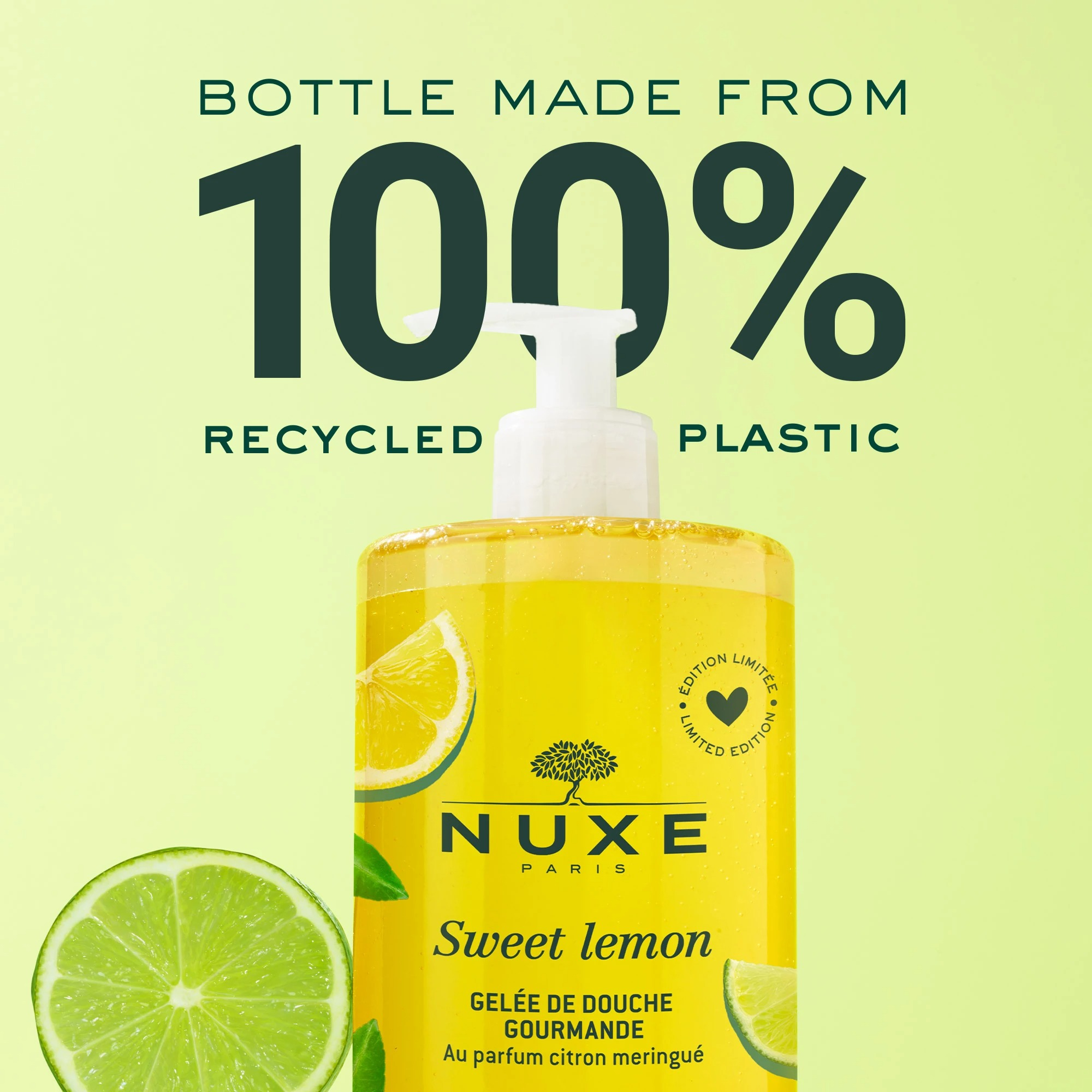 Nuxe Sweet Lemon - Gel Doccia Delizioso alla Meringa e Limone, 750ml
