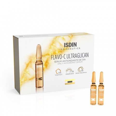 ISDIN ISDINCEUTICS FLAVO C ULTRAG Siero Viso Antiox 10 Fiale ISDIN ISDINCEUTICS FLAVO C ULTRAG Siero Viso Antiox 10 Fiale