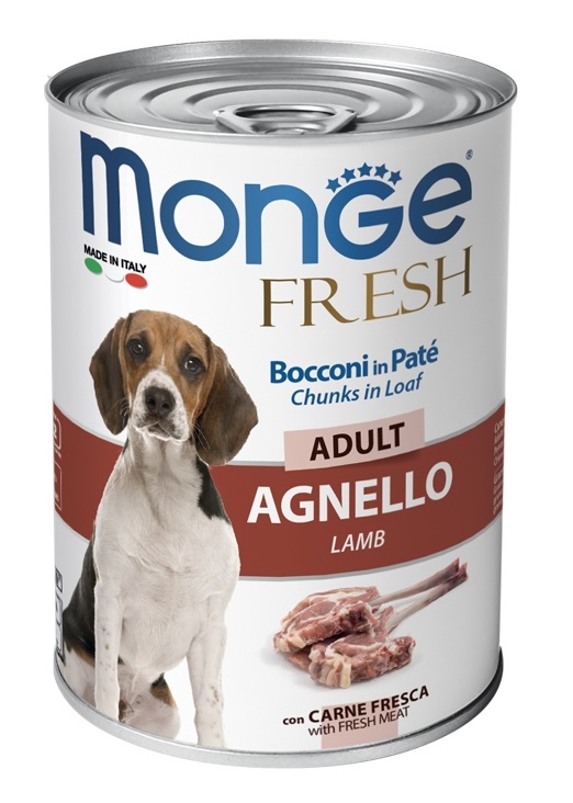 MONGE FRESH ADULT AGNELLO 400G