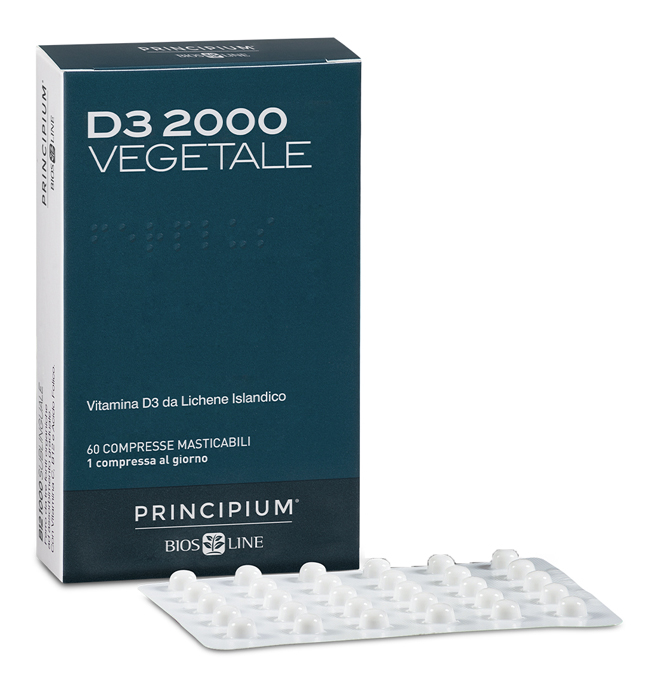PRINCIPIUM D3 Vegan2000UI60Cpr