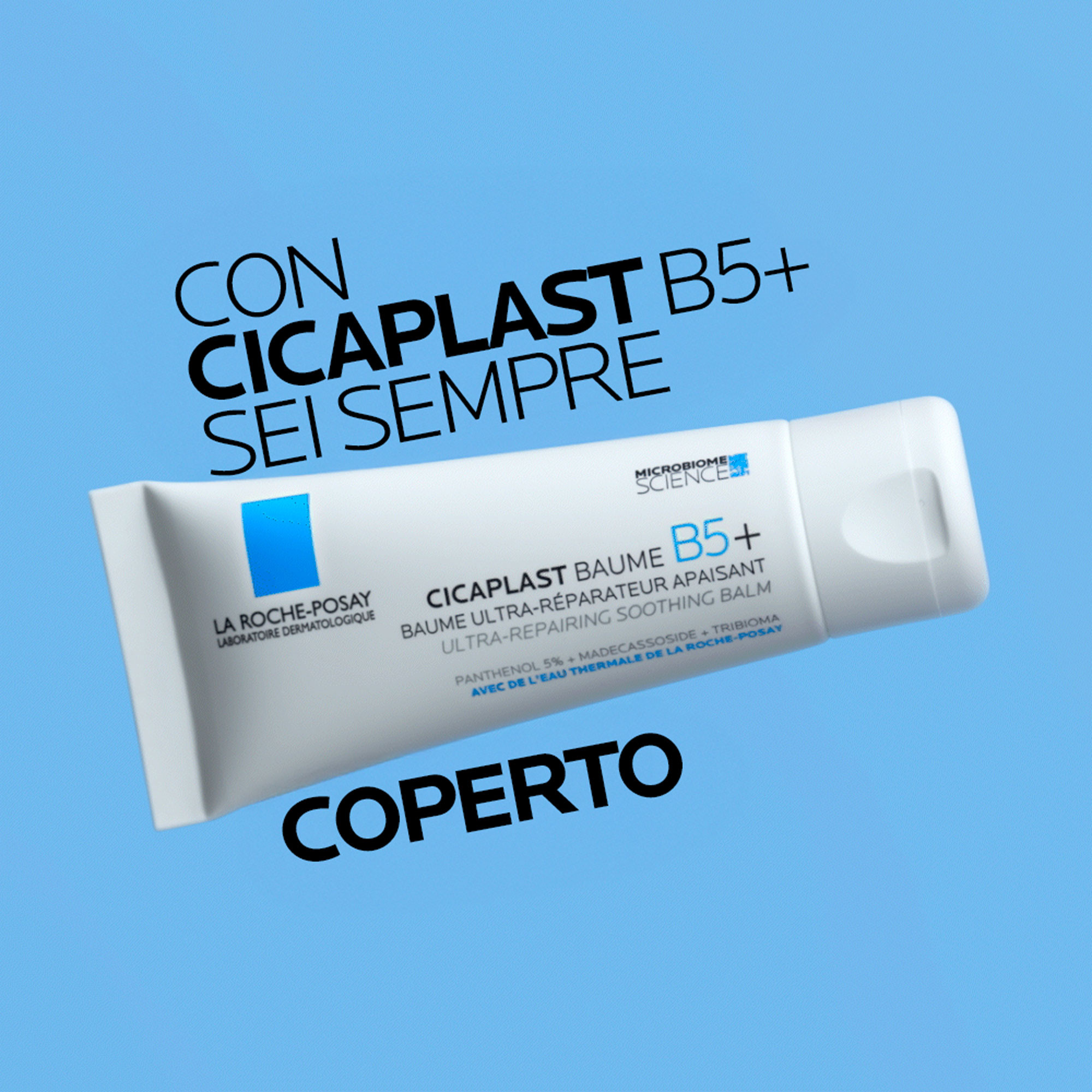 La Roche-Posay Cicaplast  - Baume B5+ Balsamo Lenitivo Ultra-Riparatore Per Pelle Sensibile, Arrossata O Fragilizzata 100 ml