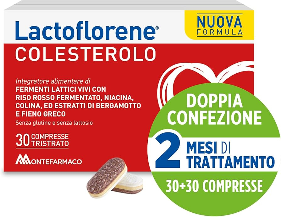 LACTOFLORENE COLESTEROLO 30+30