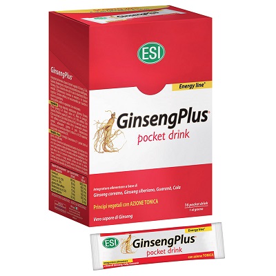 Esi GinsengPlus Integratore Energizzante 16 Pocket Drink Esi GinsengPlus Integratore Energizzante 16 Pocket Drink