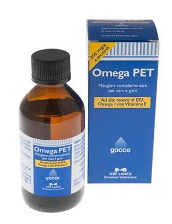 Nbf Lanes Omega Pet Gocce Integratore Di Omega 3 Cani E Gatti 100 ml Nbf Lanes Omega Pet Gocce Integratore Di Omega 3 Cani E Gatti 100 ml