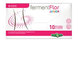 Erba Vita Fermentflor Junior Integratore Fermenti Lattici 10 Flaconcini