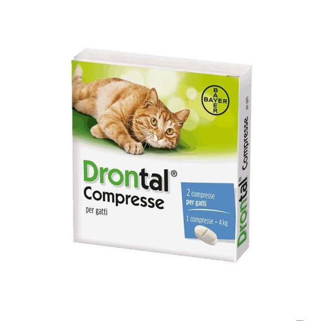 DRONTAL GATTO  2 Compresse DRONTAL GATTO  2 Compresse