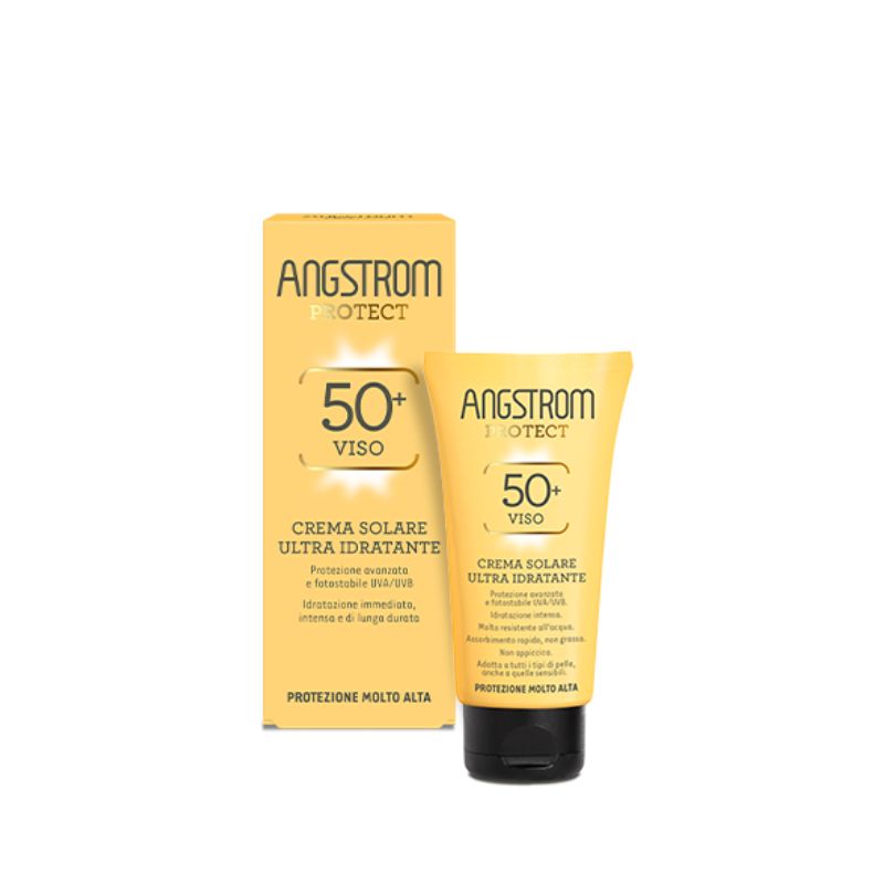 Angstrom Protect - Crema Solare Ultra Idratante SPF50+ Viso 50 ml