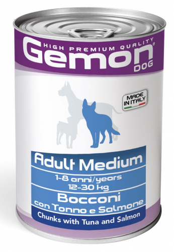 GEMON ADULT MED BOCC TONNO SAL