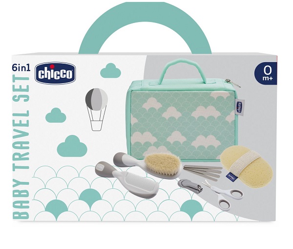 CHICCO Set Viaggio Igiene 6pz 0m+ CHICCO Set Viaggio Igiene 6pz 0m+