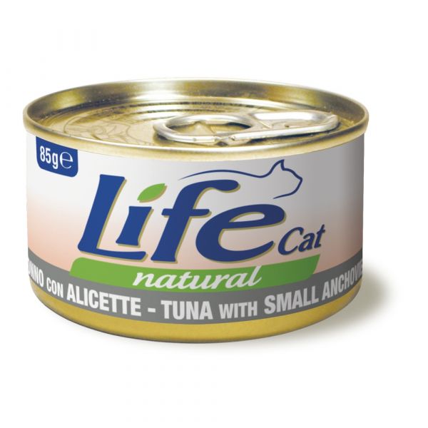 LIFEPETCARE LIFE GATTO NATURAL TONNO ALICETTE 85GR (lattina)