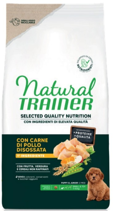 TRAINER NATURAL CANE SELECTED QUALITY NUTRITION MINI PUPPY POLLO 1,5KG