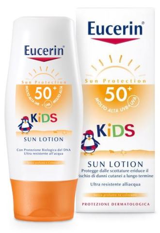 Eucerin Sun Bambini Crema Solare FP 50+ Protezione Molto Alta 150 ml Eucerin Sun Bambini Crema Solare FP 50+ Protezione Molto Alta 150 ml