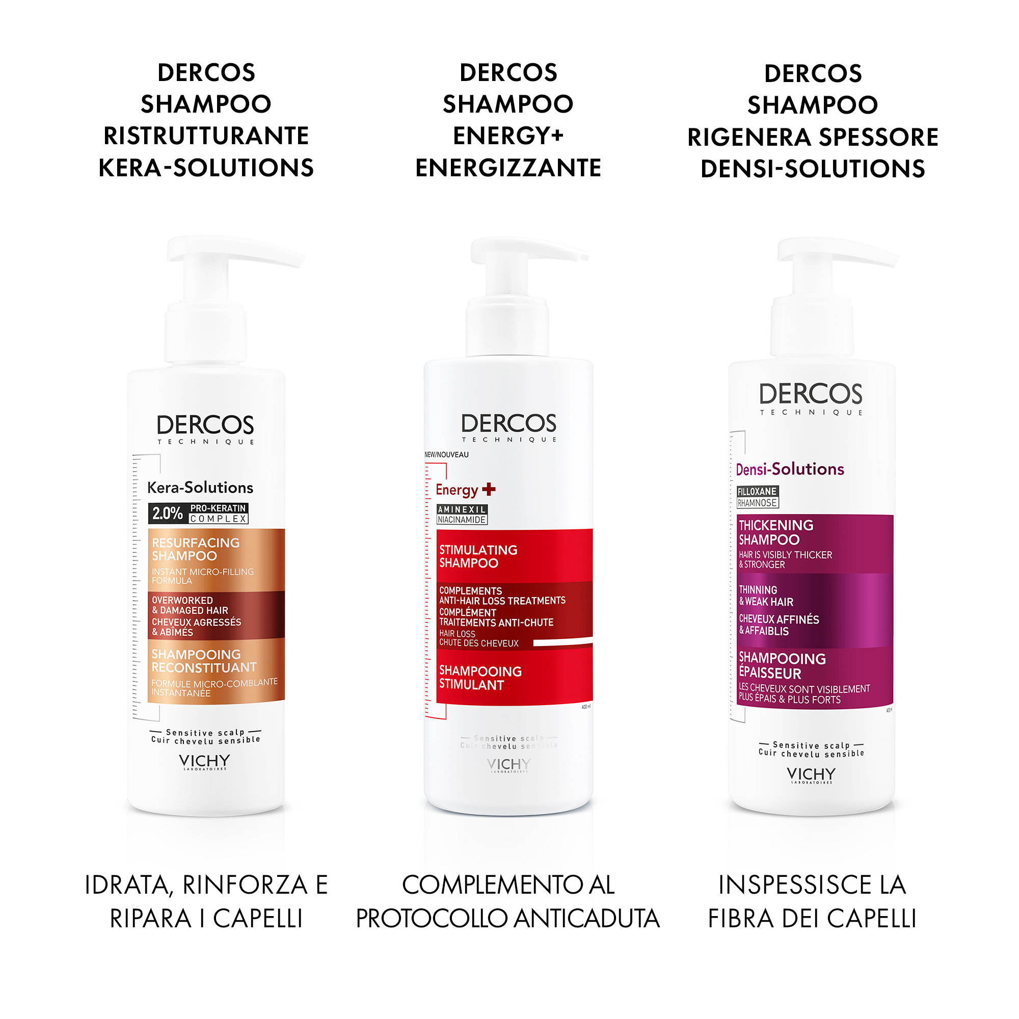 Vichy Dercos Energizzante Shampoo Anticaduta 400 mL Vichy Dercos Energizzante Shampoo Anticaduta 400 mL