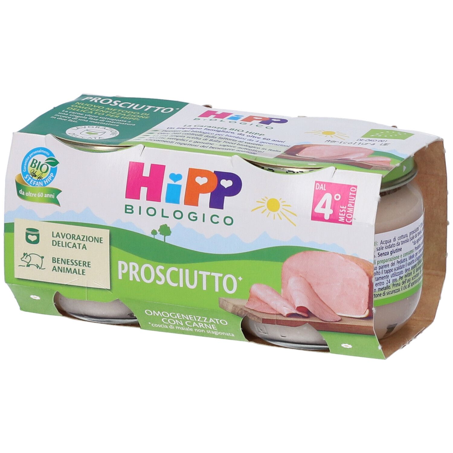 HIPP BIO OMOG PROSCIUTTO 2X80G
