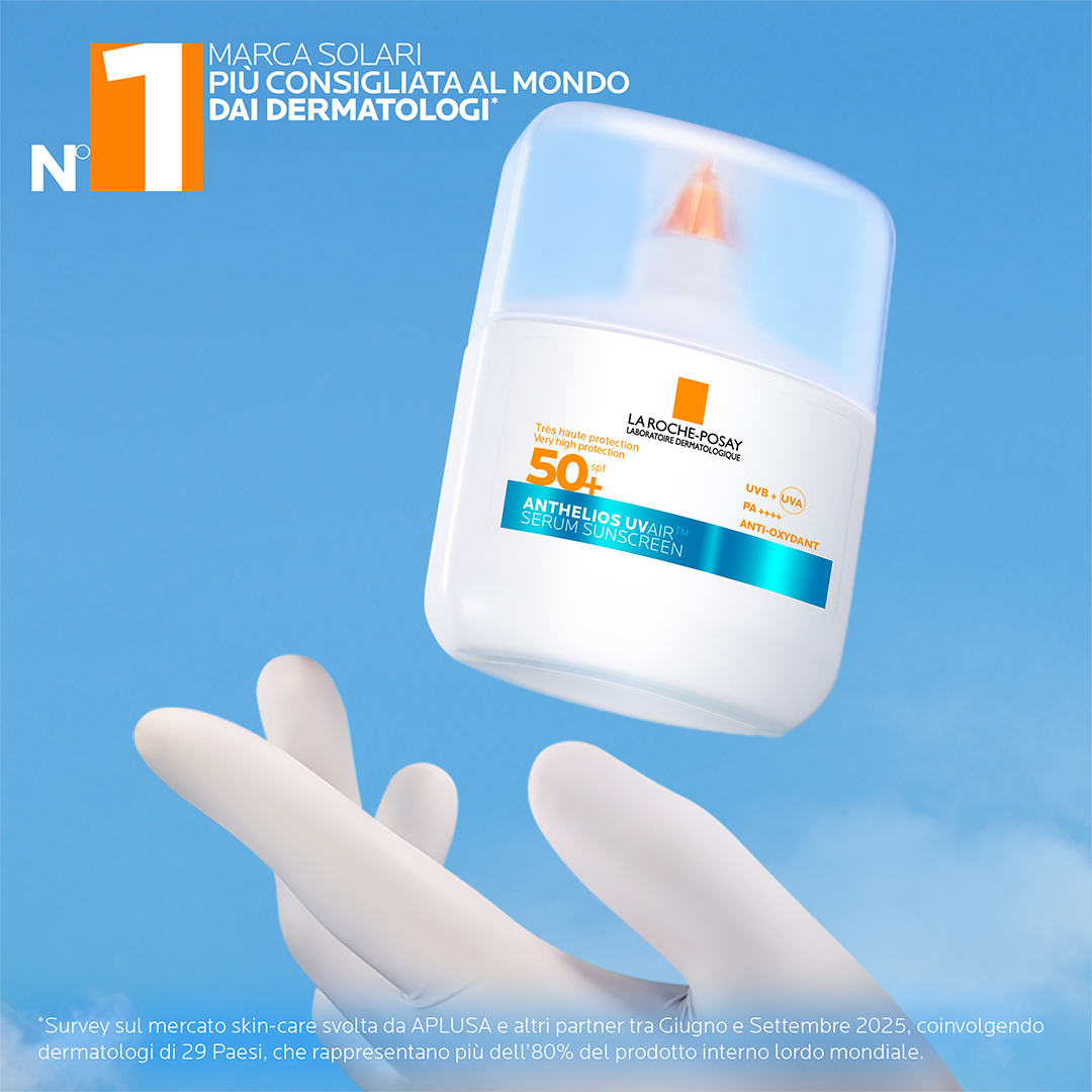 La Roche-Posay - Anthelios Uvair Serum Sunscreen SPF50+ Viso 50 ml