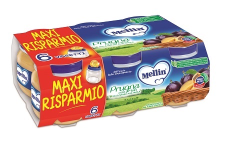 Mellin Omogeneizzato Di Frutta Prugna 6 x 100 g Mellin Omogeneizzato Di Frutta Prugna 6 x 100 g