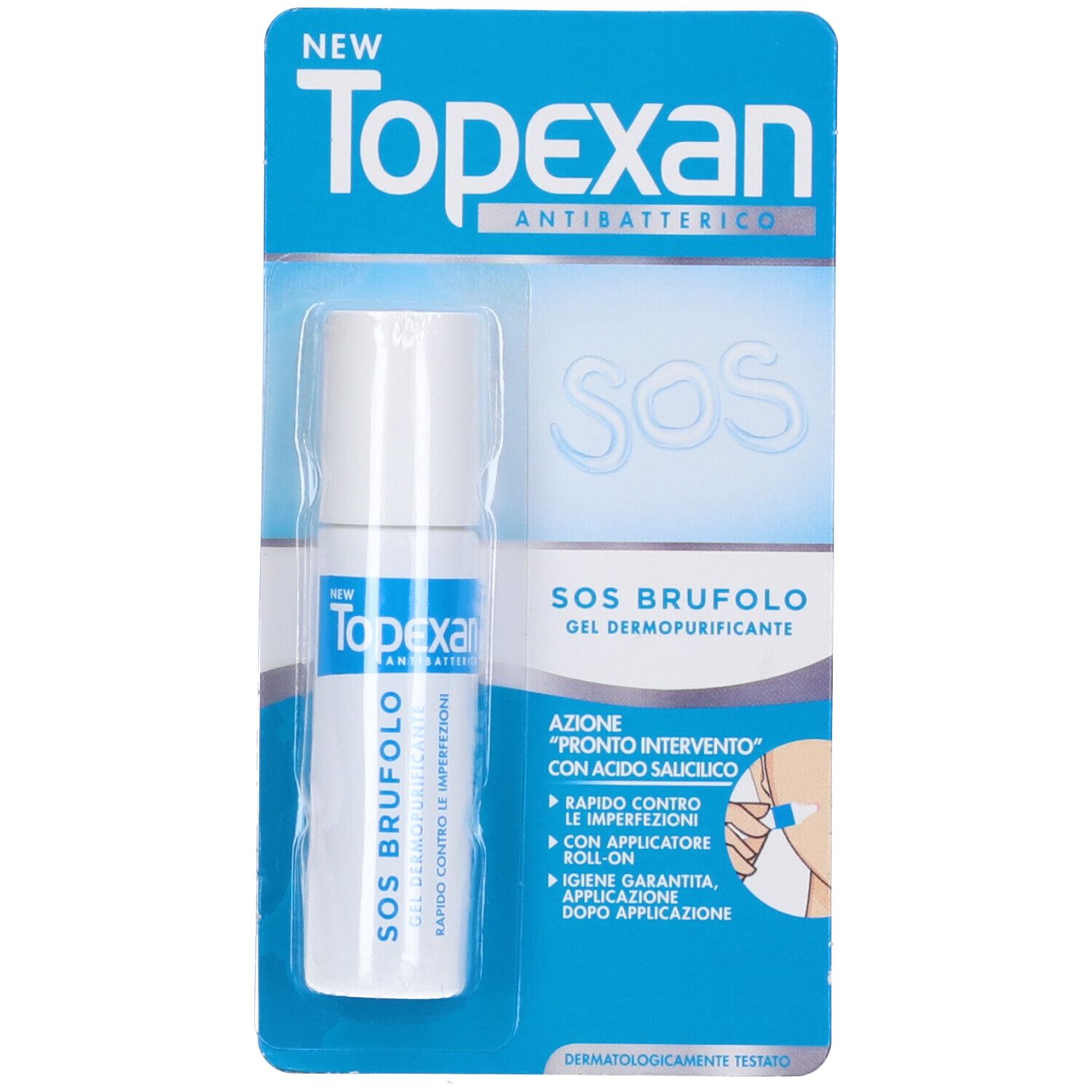 Topexan Sos Brufoli Roll On Dermopurificante 8 ml