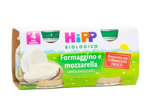 Hipp Bilogico Omogeneizzato Formaggino e Mazzarella 2x80 g Hipp Bilogico Omogeneizzato Formaggino e Mazzarella 2x80 g