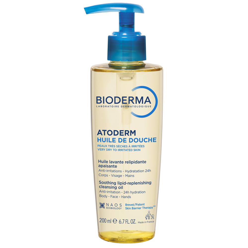 Bioderma Atoderm Huile De Douche - Olio Detergente Ultra-Nutriente Per Pelle Molto Secca 200 ml