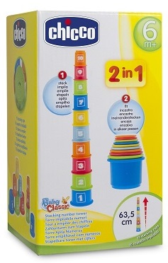 Chicco Gioco Numeri Impilabili +6m