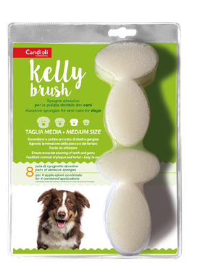 KELLY BRUSH Spugnetta M 16pz