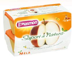 Plasmon Omogeneizzati Di Frutta Sapori Di Natura Alla Mela 4x100 g +4m Plasmon Omogeneizzati Di Frutta Sapori Di Natura Alla Mela 4x100 g +4m