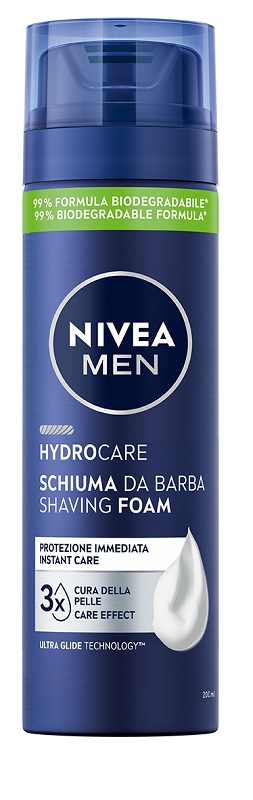 Nivea Men Hydrocare Schiuma Da Barba 200ml