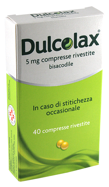DULCOLAX*40CPR RIV 5MG GMM